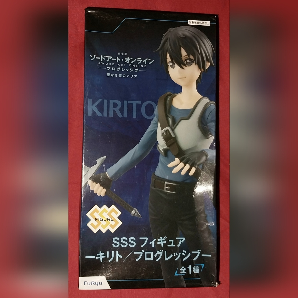 New 2020 Furyu Sword Art Online Aria of a Starless Night Kirito SSS Anime Statue